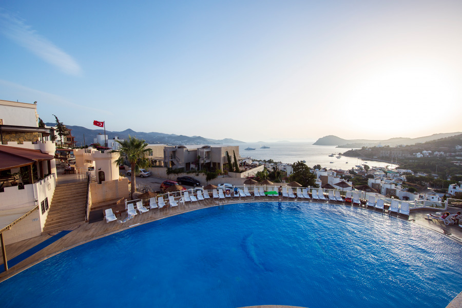 Family Belvedere Hotel Бодрум Экстерьер фото